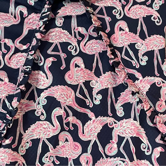 Flamingo printed sports shirt - Picture 6 of 9